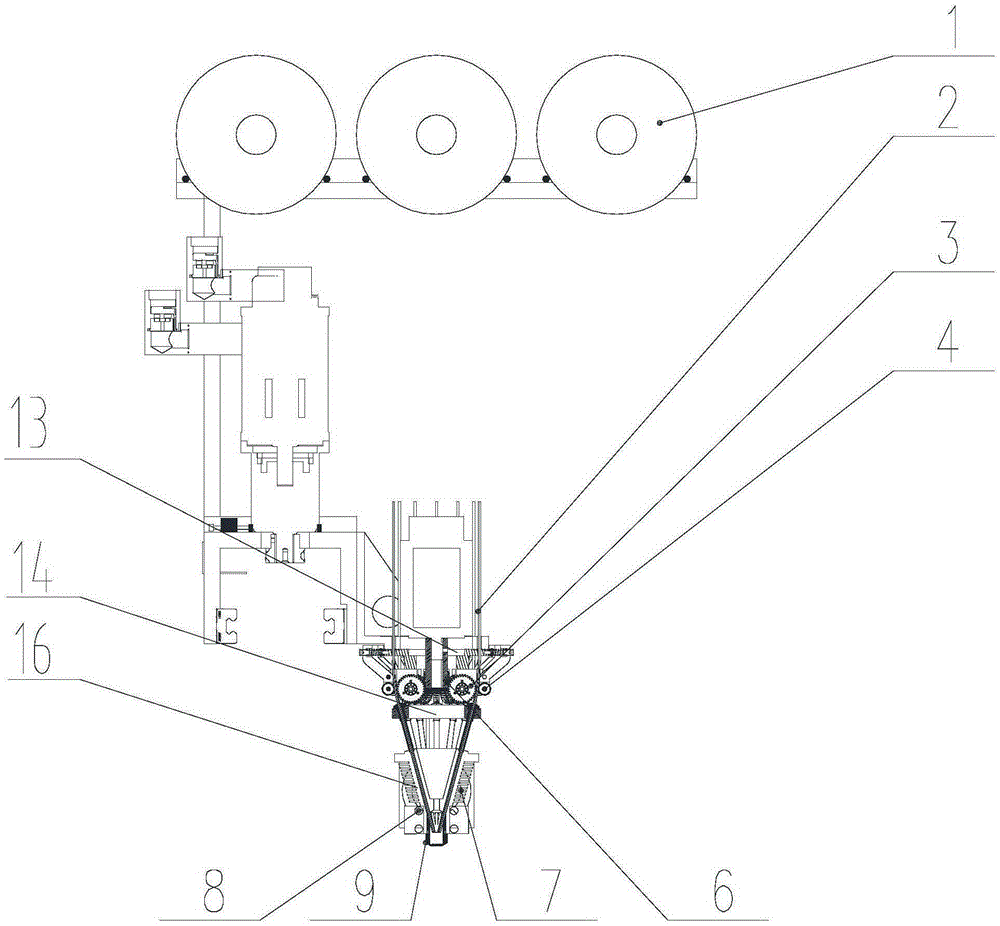 Feeding mechanism for 3d printing and application method thereof