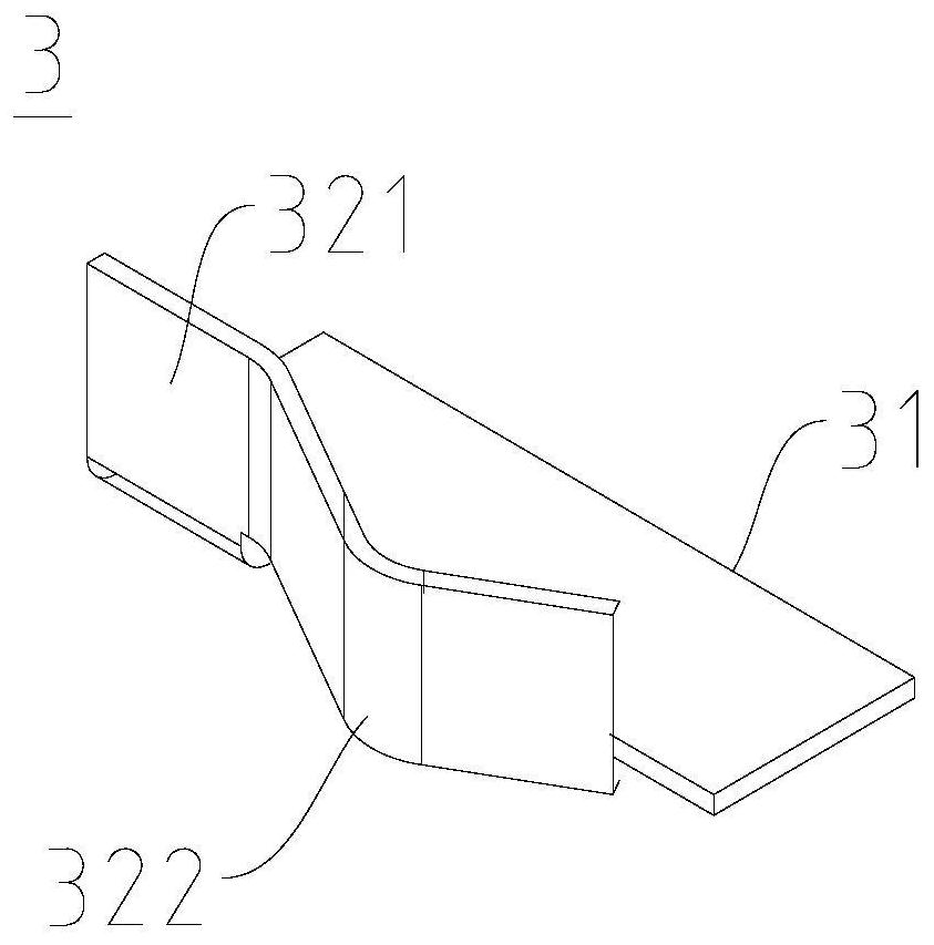 Ground shrapnel and terminal for sliding cover structure