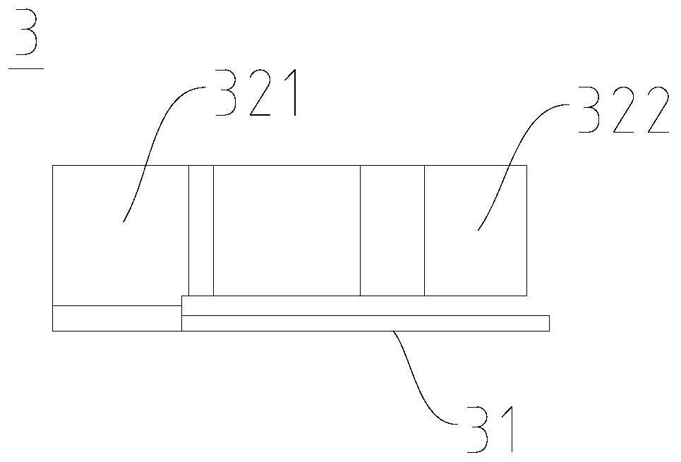 Ground shrapnel and terminal for sliding cover structure