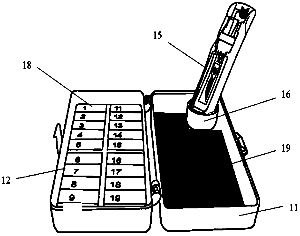 Method and apparatus for use in removing a blade from a scalpel