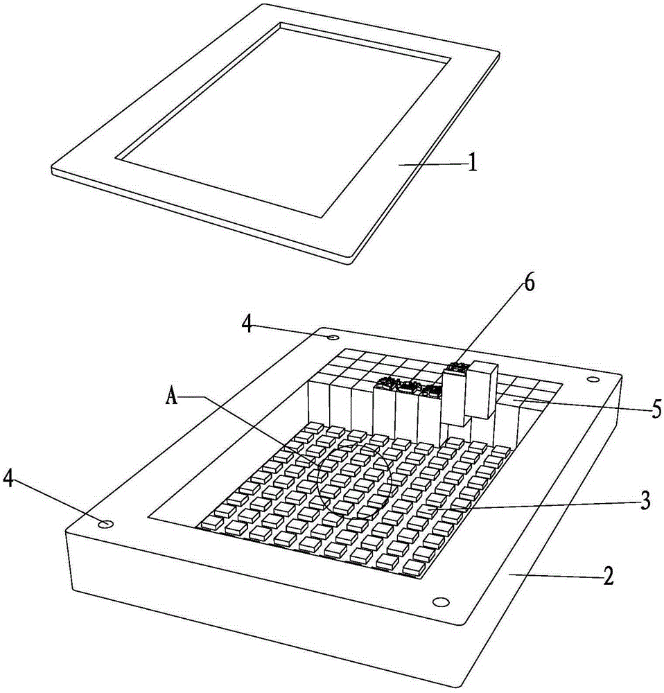 Movable type printing jigsaw puzzle and printing method