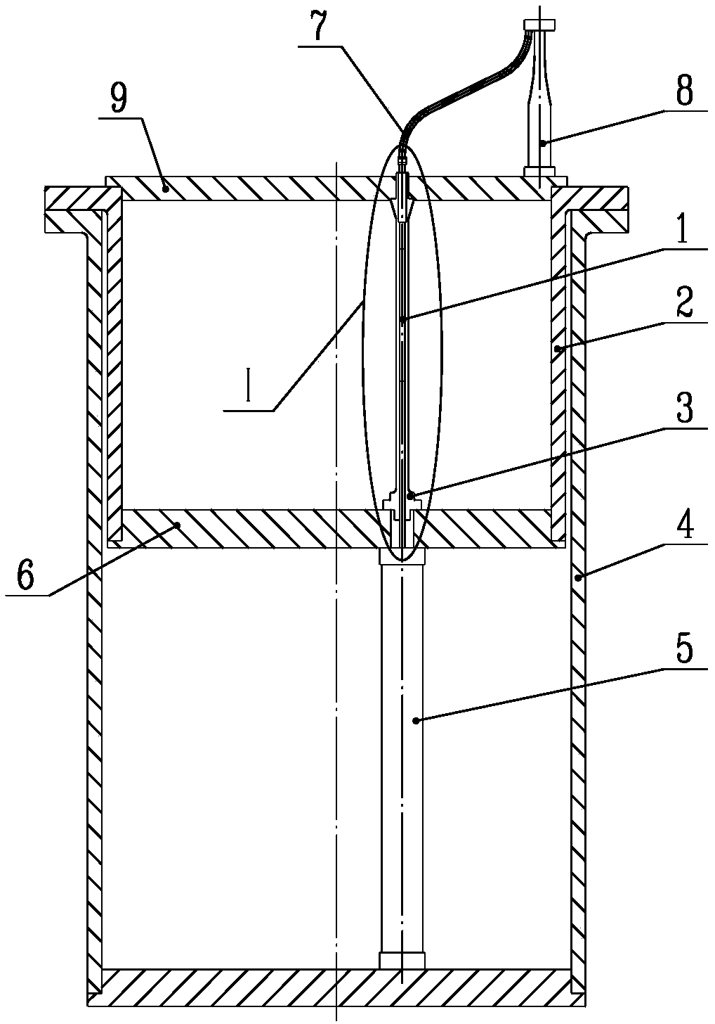 Protective Structure and Protective Method for Protecting Core Instrument Line