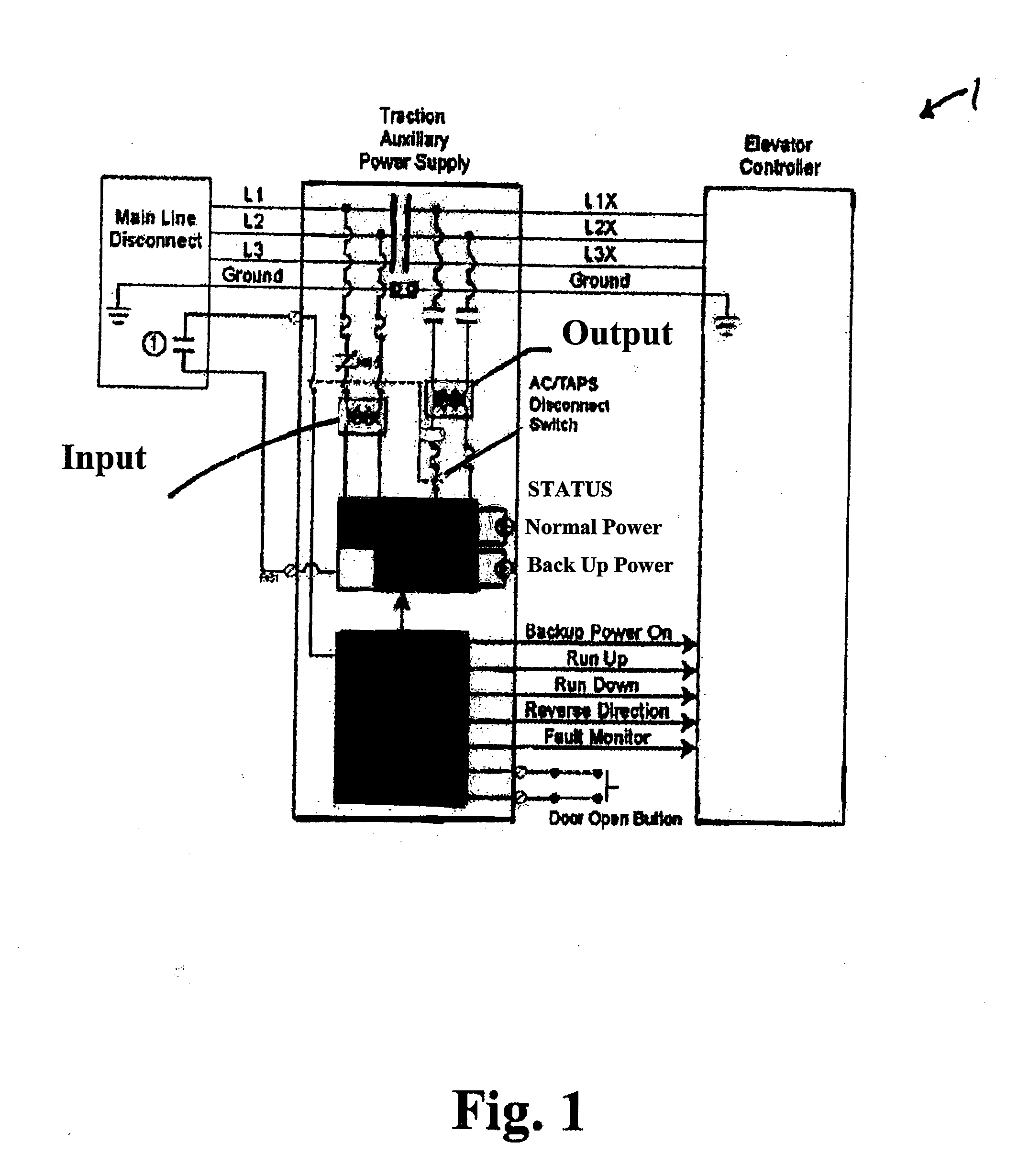 Auxiliary power supply apparatus and method