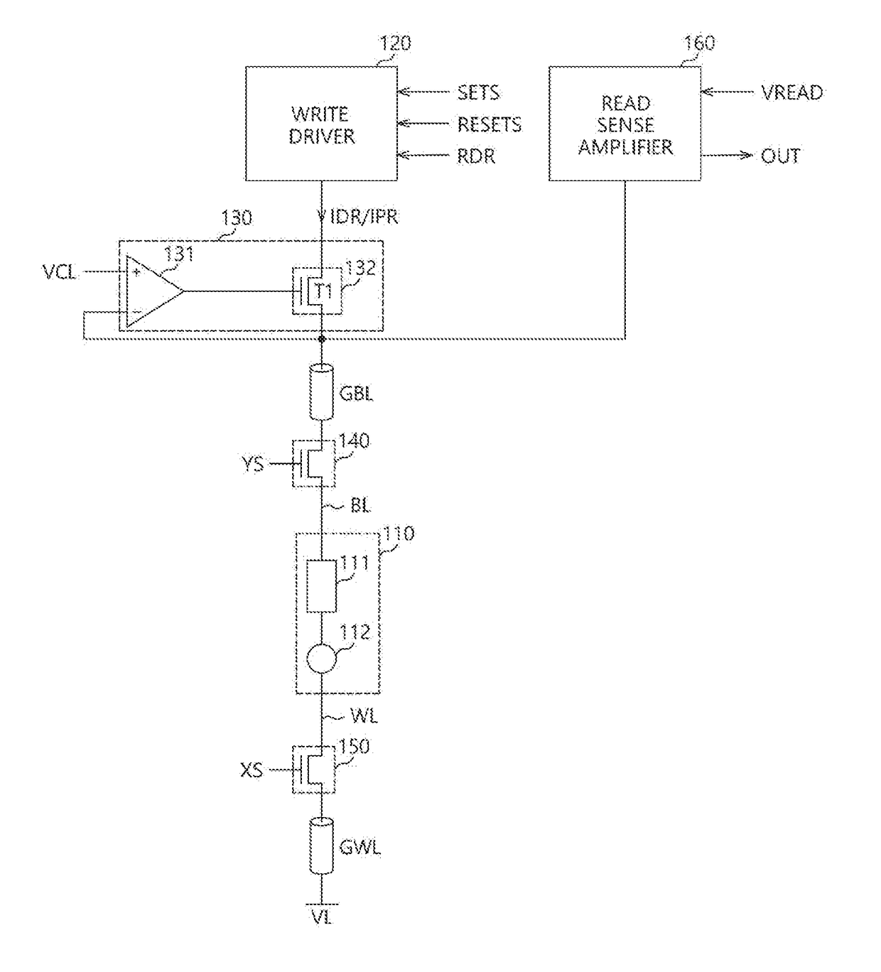 Non-volatile memory apparatus including voltage clamping circuit