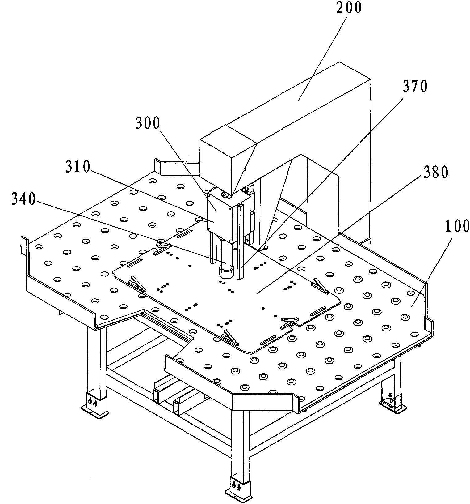 PIN needle dissembling device and PIN dissembling head