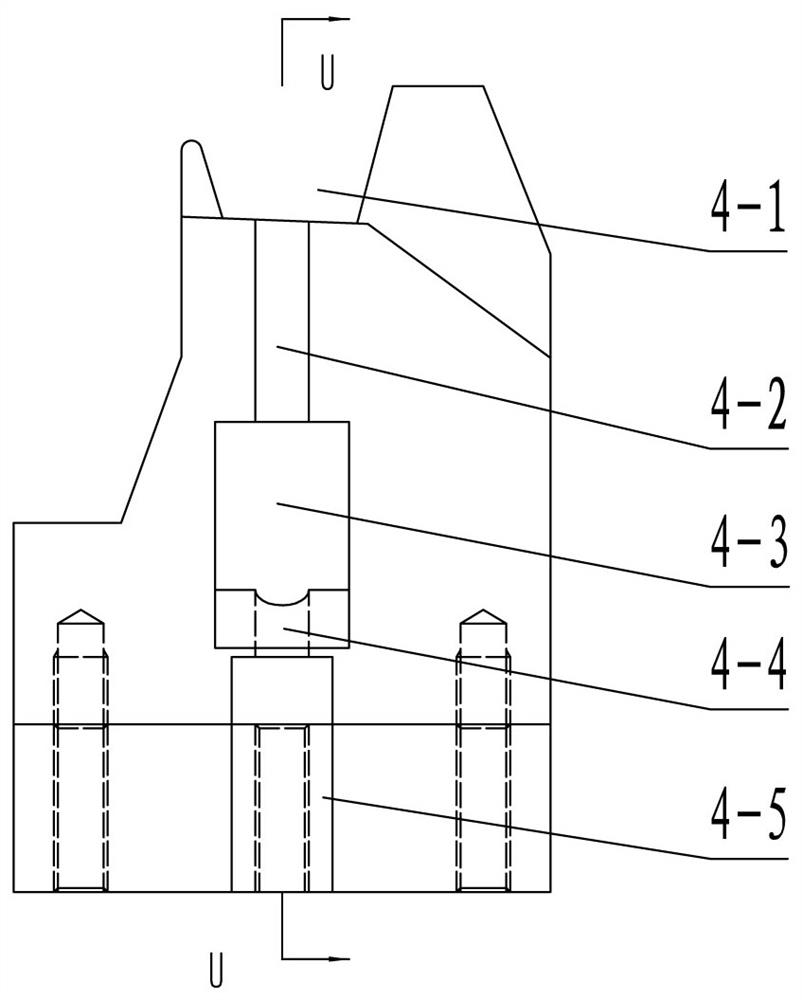 Elastic pin press-fitting base