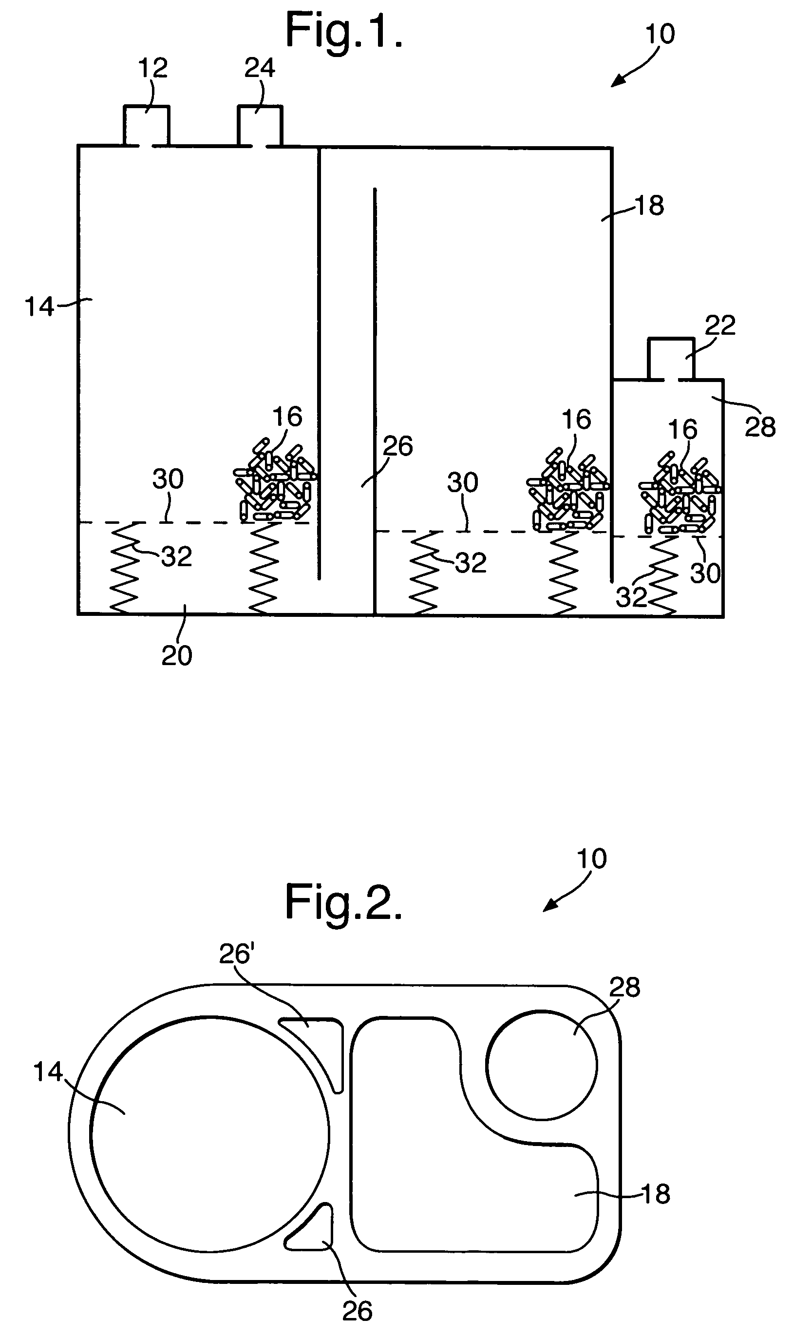 Evaporated fuel processing device