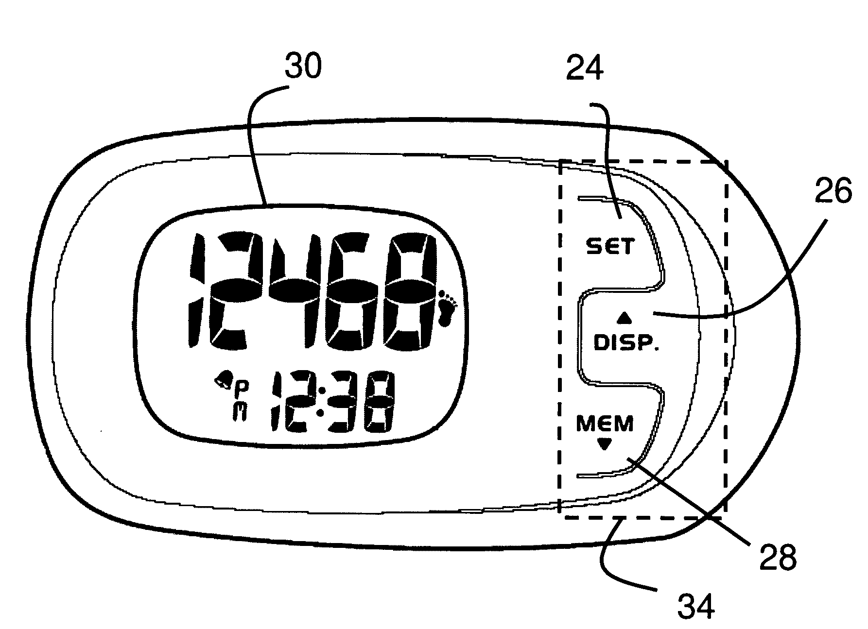 Apparatus and Method for Counting Exercise Repetitions