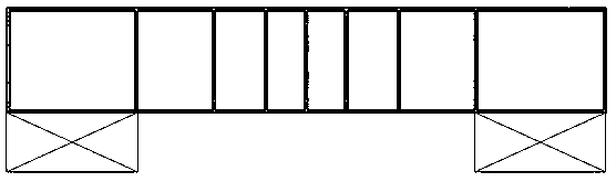 A crane truss-type load-bearing beam