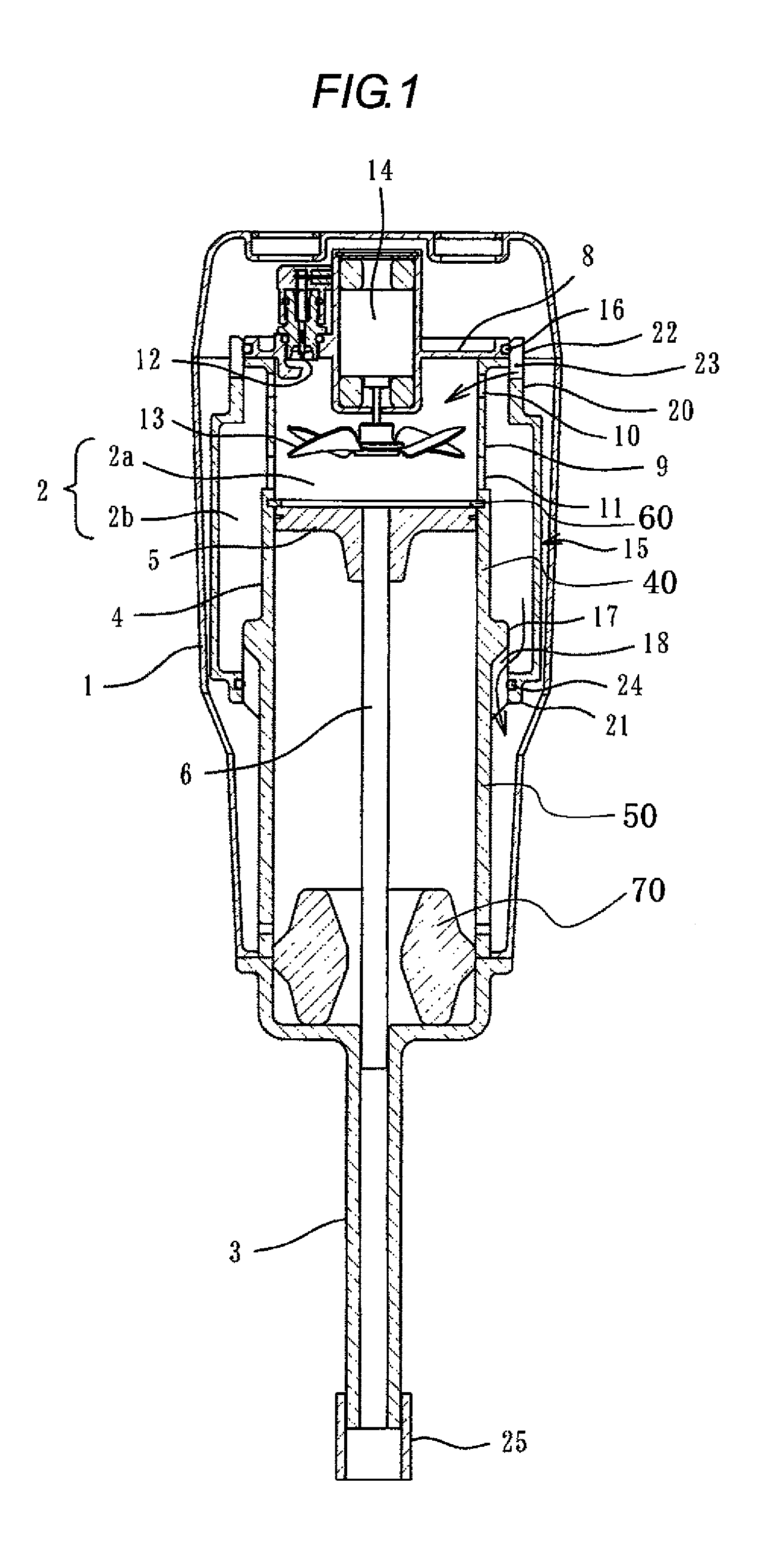 Gas combustion type driving tool