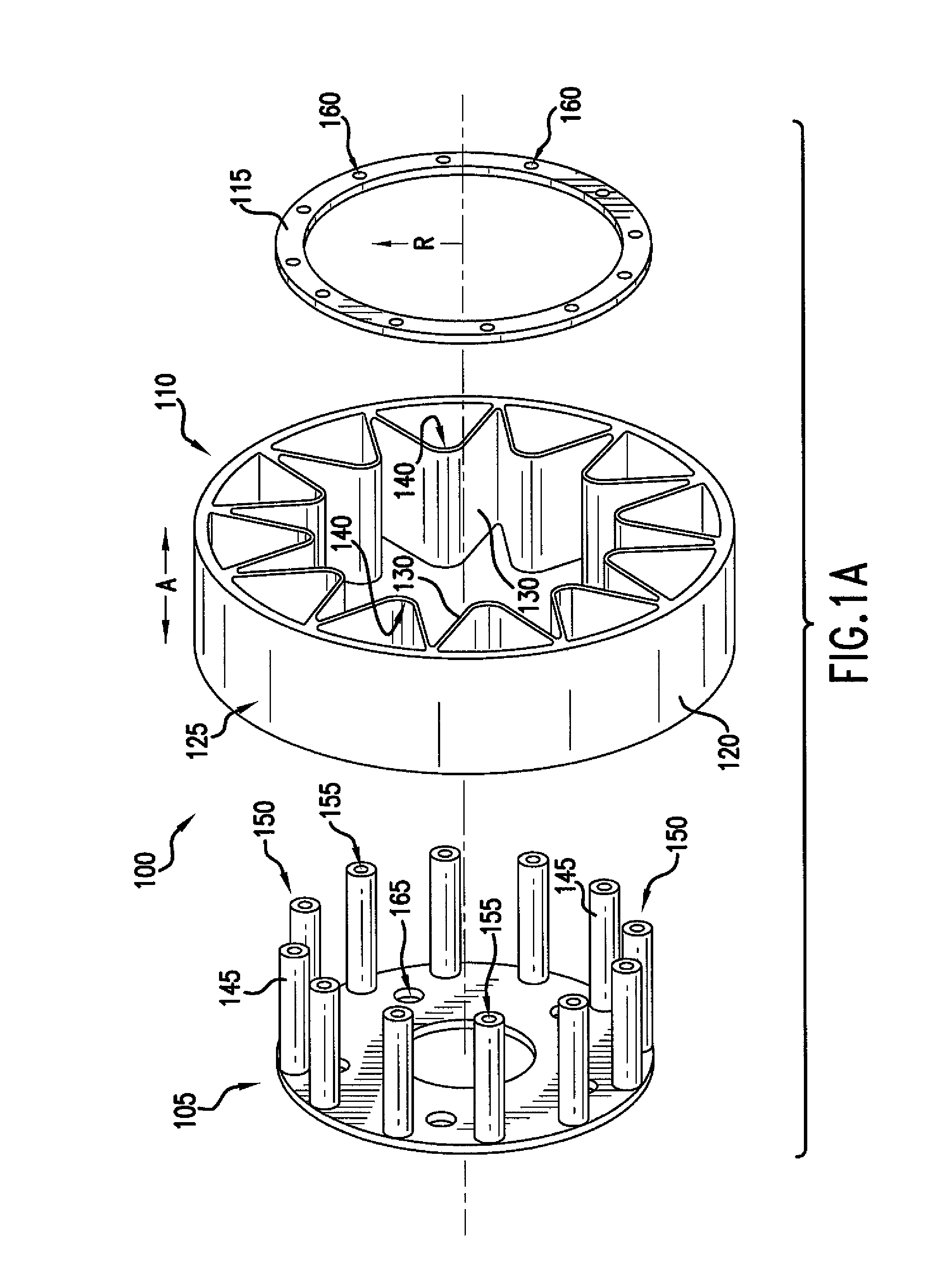 Non-pneumatic wheel assembly with removable hub