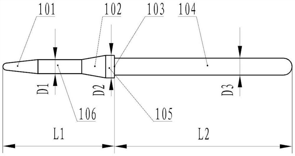 Method for assembling trigger component of submachine gun