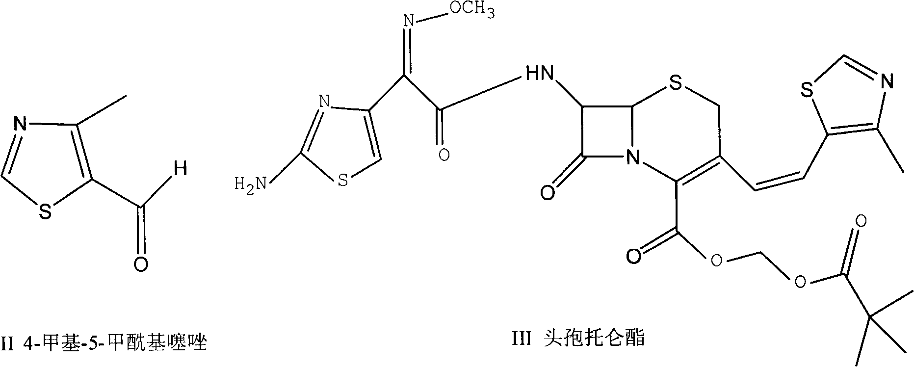 Preparation method of 4-alkyl-5-formoxyl thiazole or 5-formoxyl thiazole