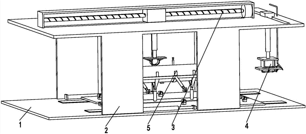 Building reinforced concrete preparation equipment with capacity of automatically constructing triangular reinforcement cage