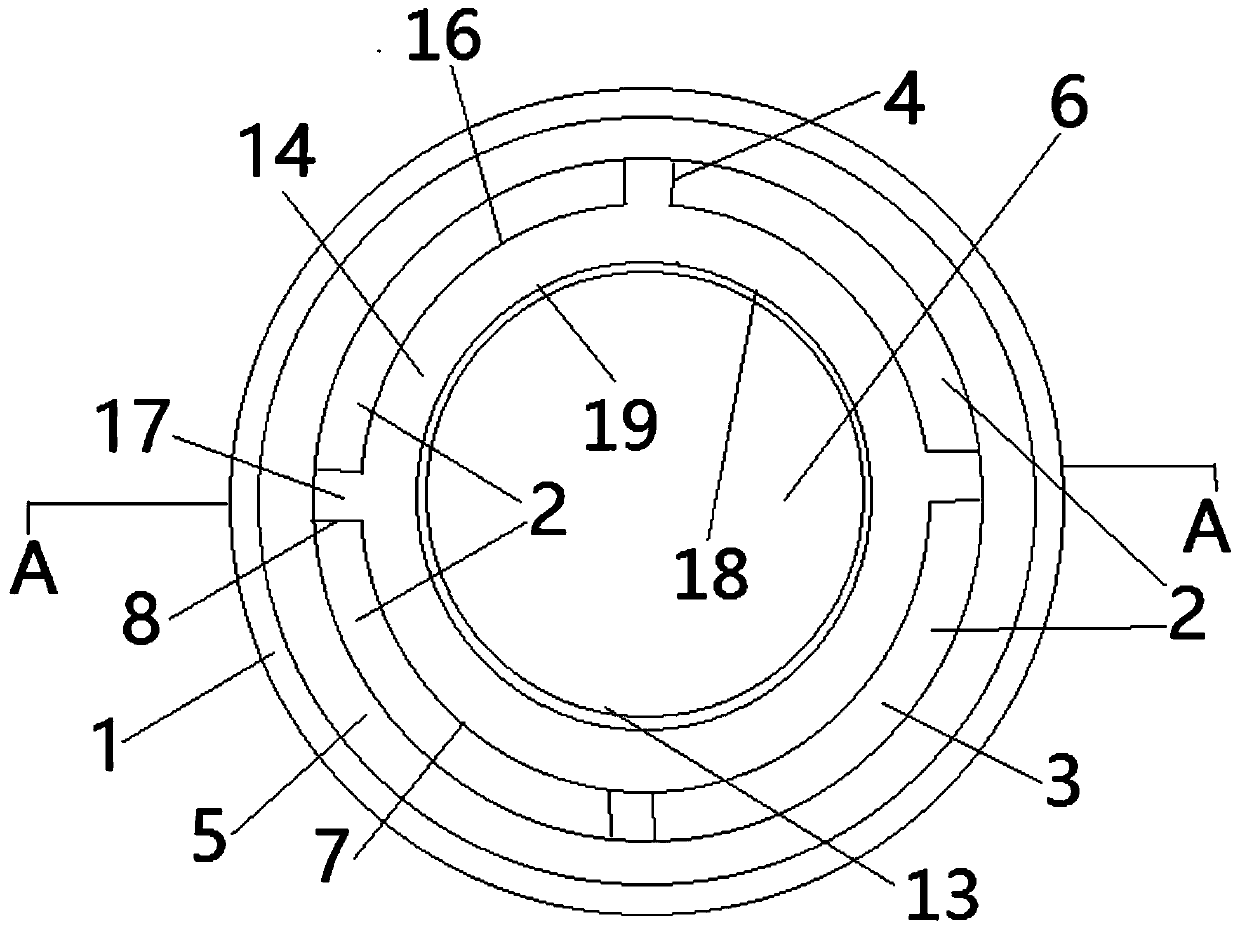 A water valve valve core seal ring manufacturing mold and seal ring assembly method