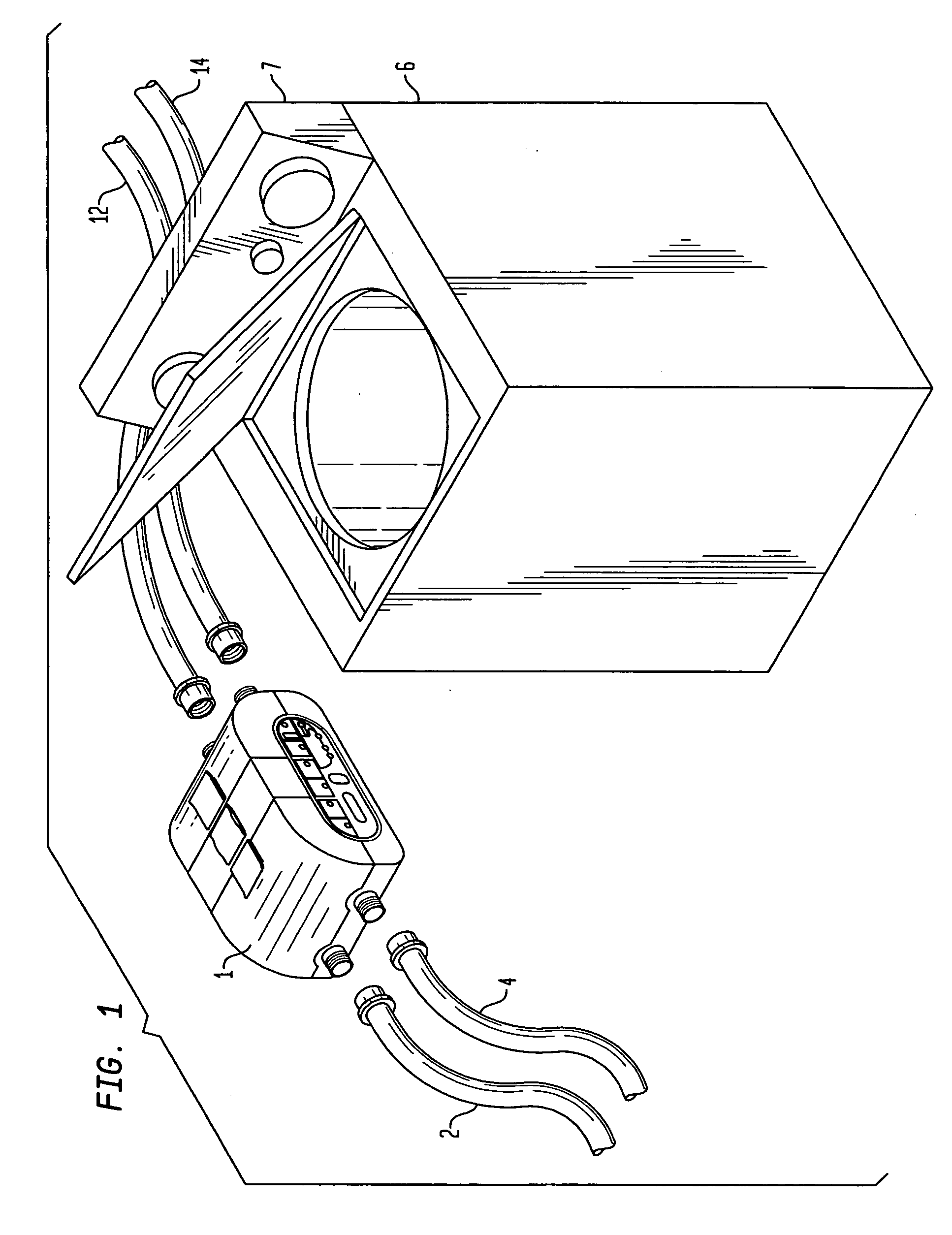 Automatic dispensing device for laundry detergent composition with intermediate chamber