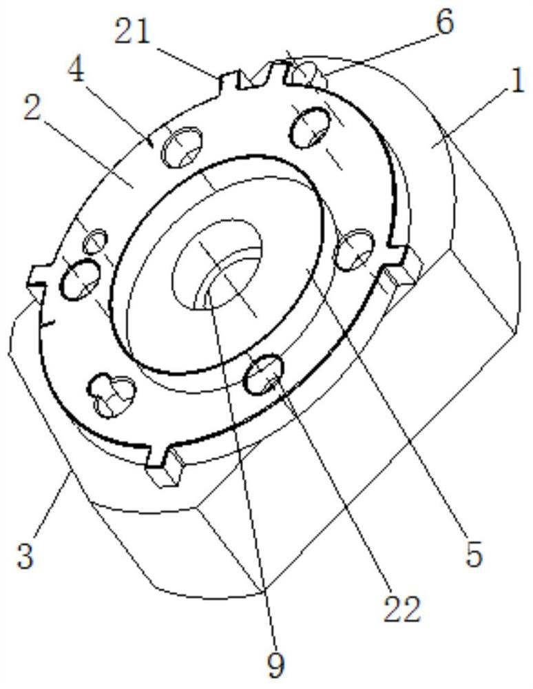 Method and tool for drilling and marking of common machine tool