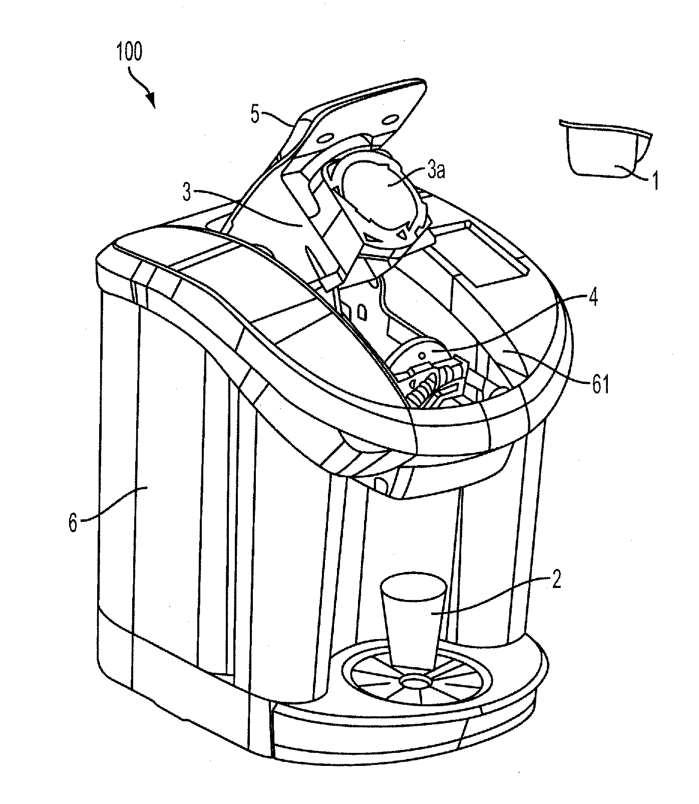 Liquid delivery tank with expansion chamber