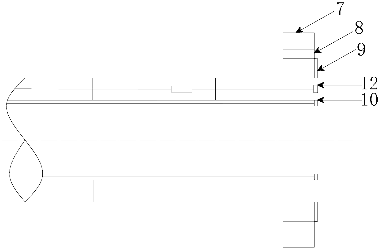 Automatic monitoring heat-preservation tube for geothermal mining of hot dry rock