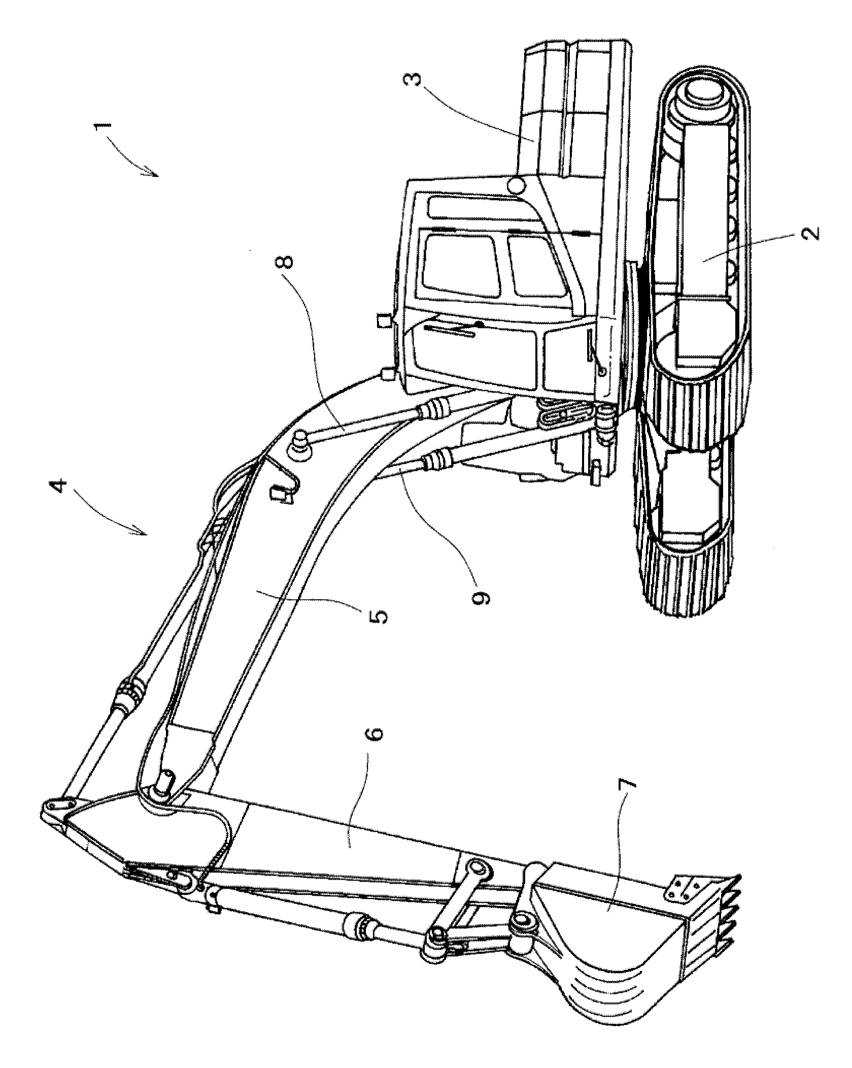 Hydraulic control system in working machine