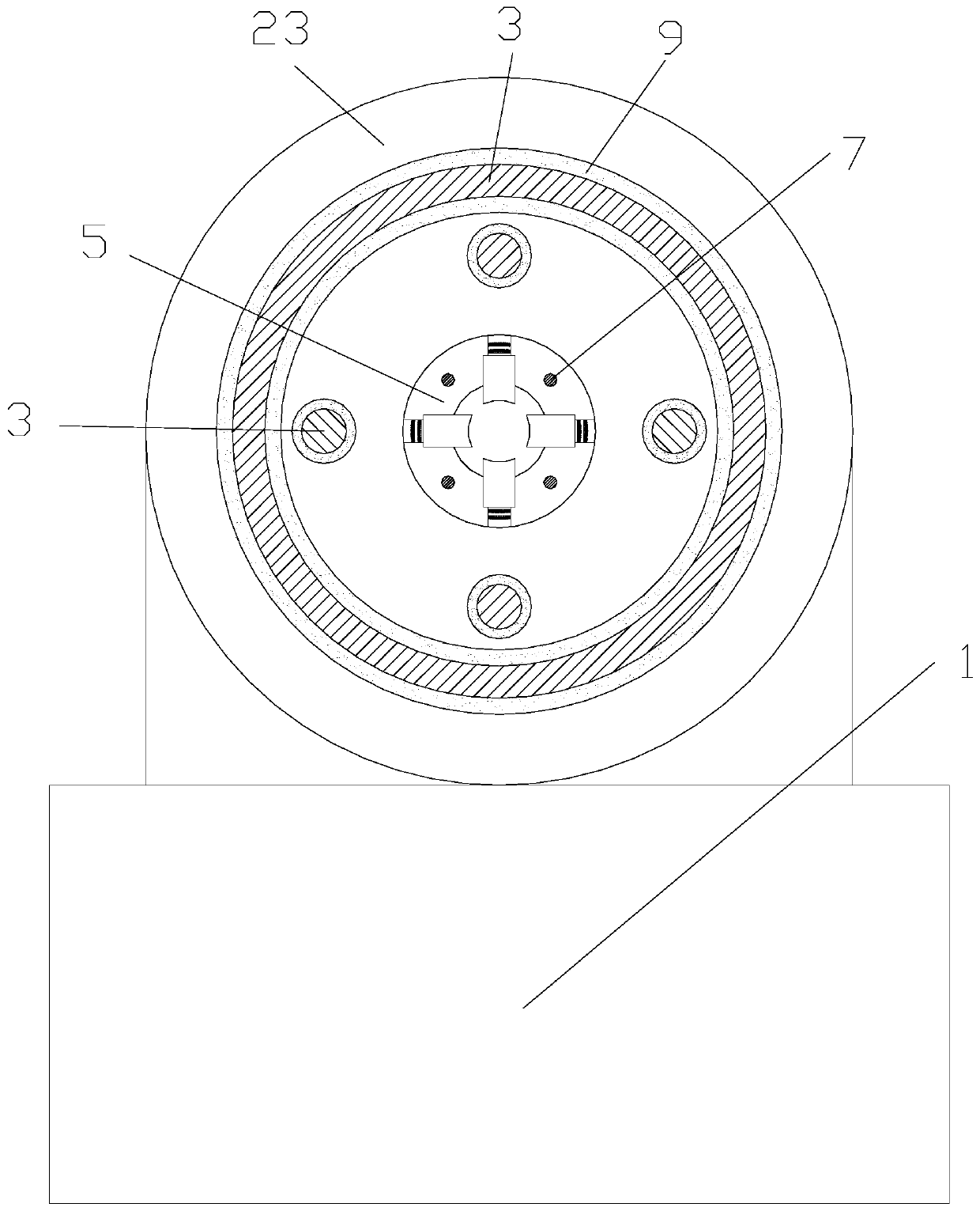 Anti-bending synchronous and symmetrical automatic grinder device and use method thereof