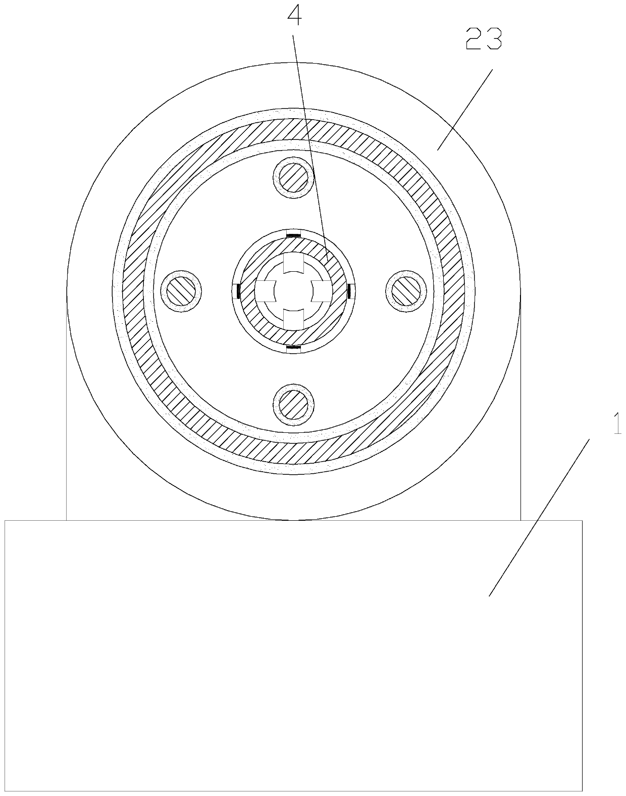 Anti-bending synchronous and symmetrical automatic grinder device and use method thereof