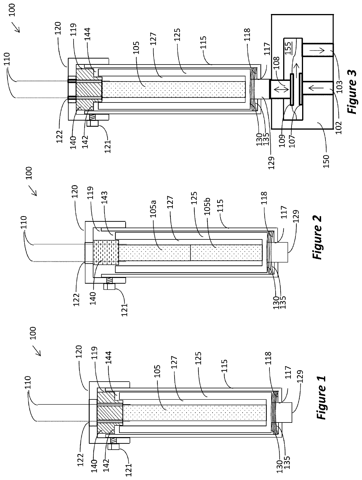 Preloaded piezo actuator and gas valve employing the actuator