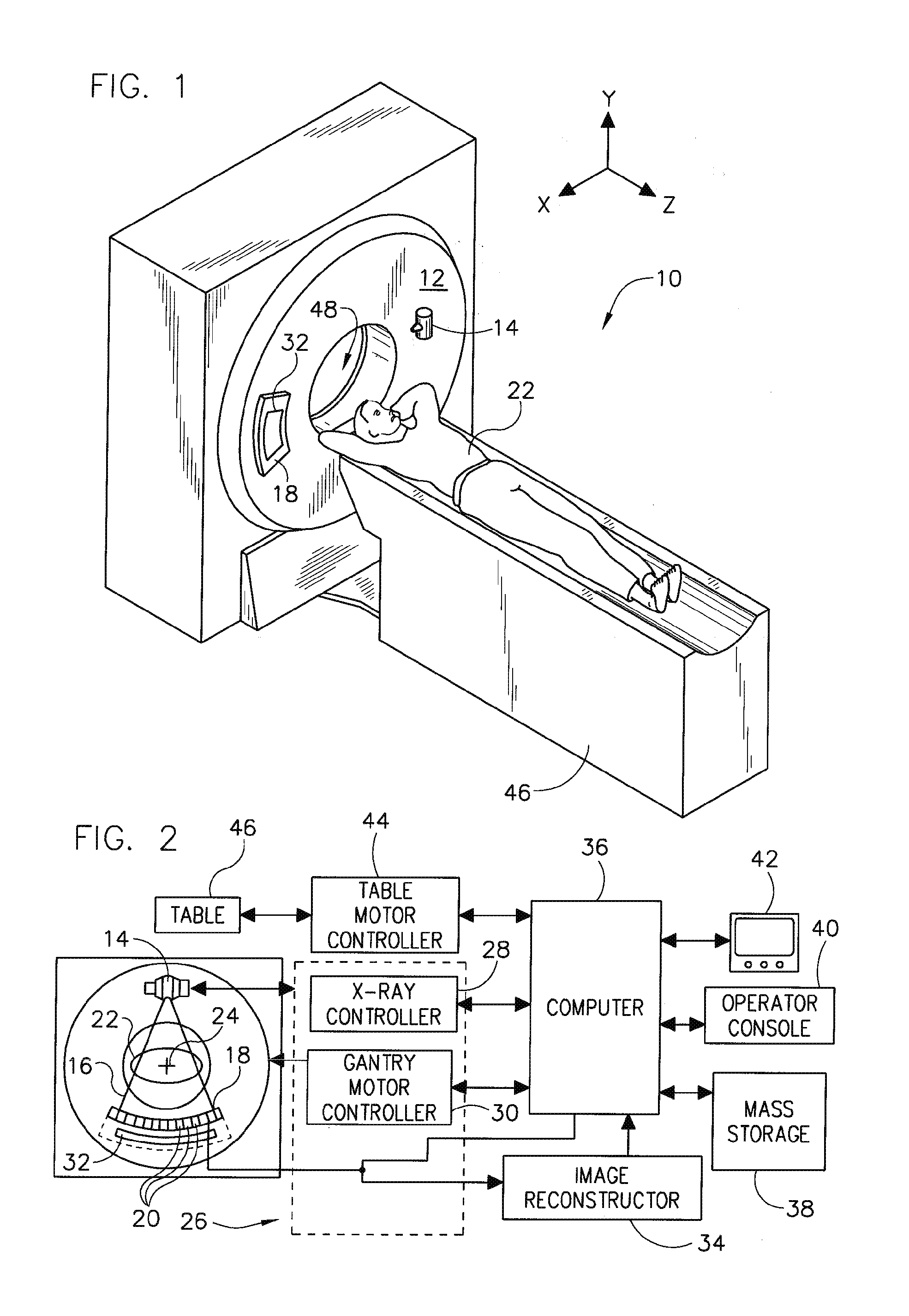 Method and apparatus for reduction of metal artifacts in ct images