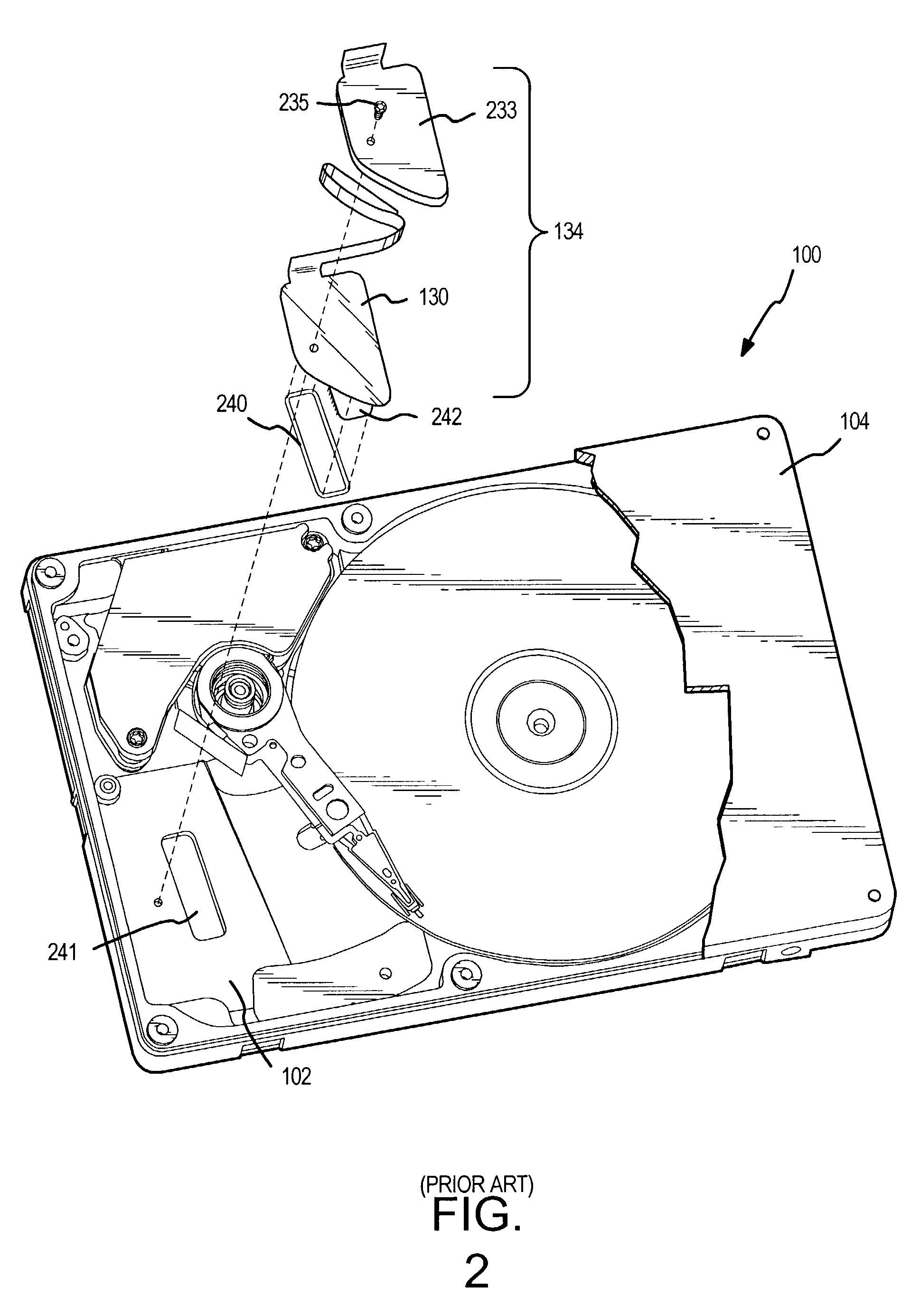 Bulkhead connector for low leak rate disc drives