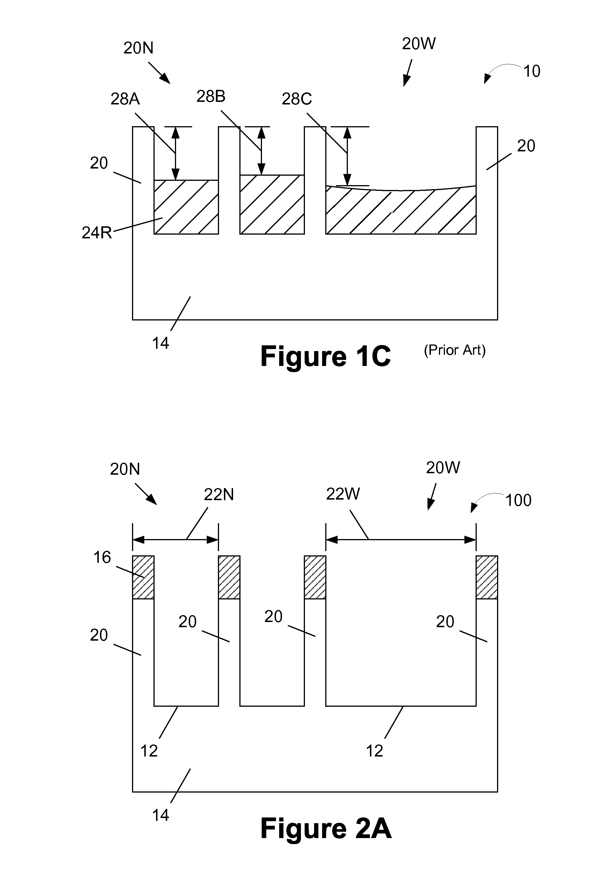 Methods of forming bulk finfet semiconductor devices by performing a liner recessing process to define fin heights and finfet devices with such a recessed liner