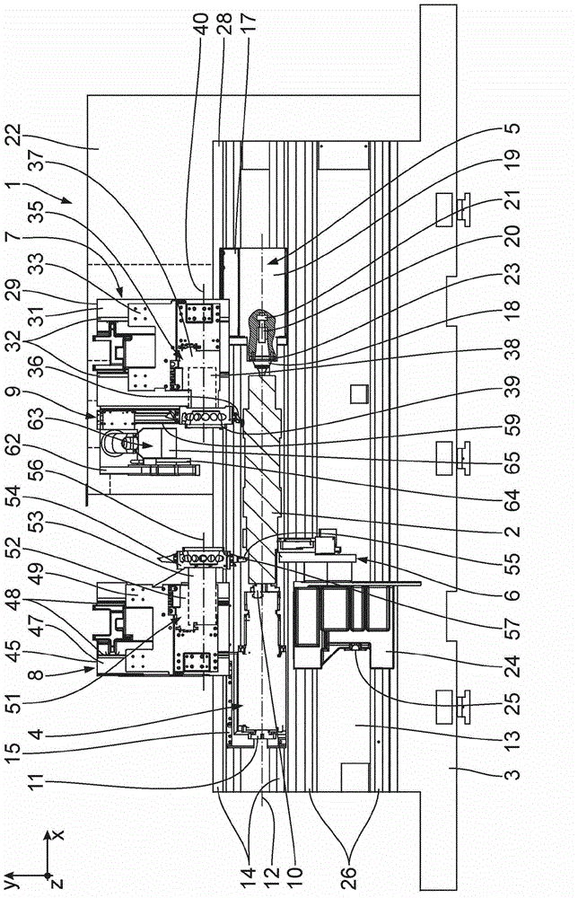 Method and machine tool for machining and hardening metallic workpieces