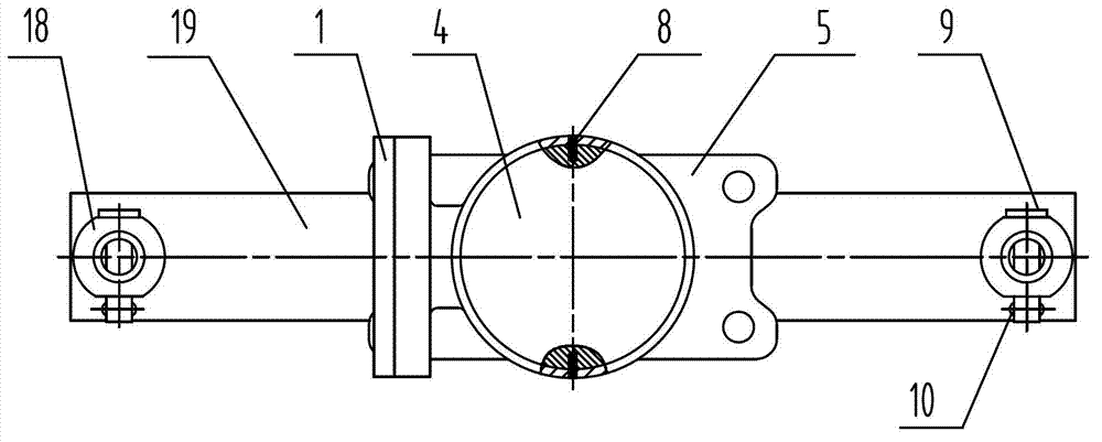 Derailment automatic braking apparatus of railway wagon