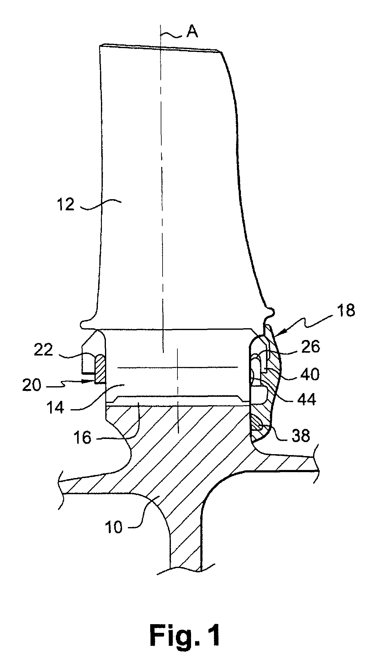 Turbomachine rotor blade