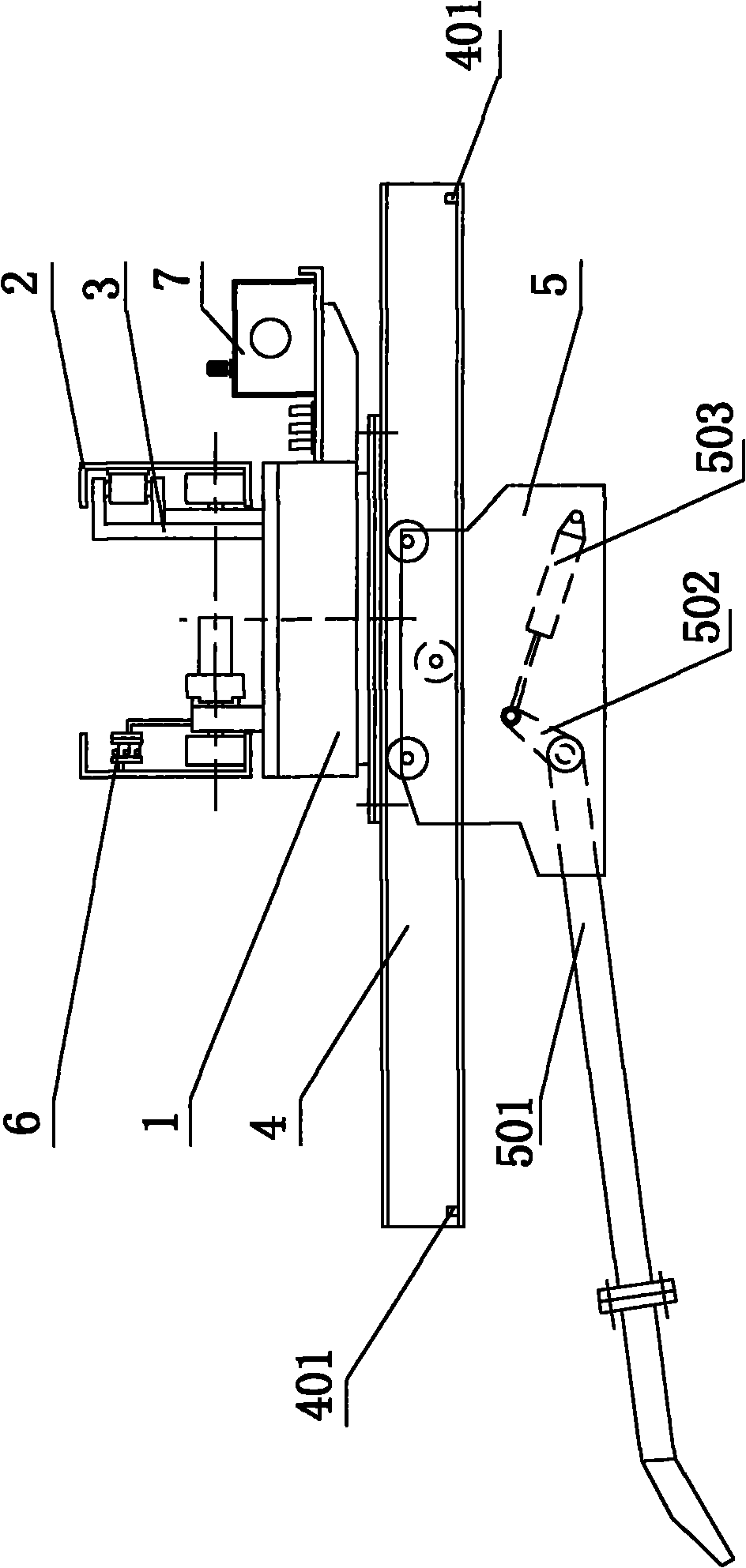 Full-automatic charging and stoking device