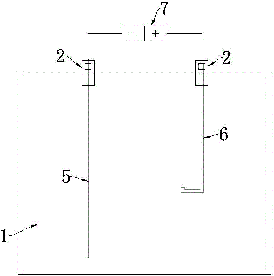 Small and medium aluminium product anodic oxidation device and anodic oxidation method