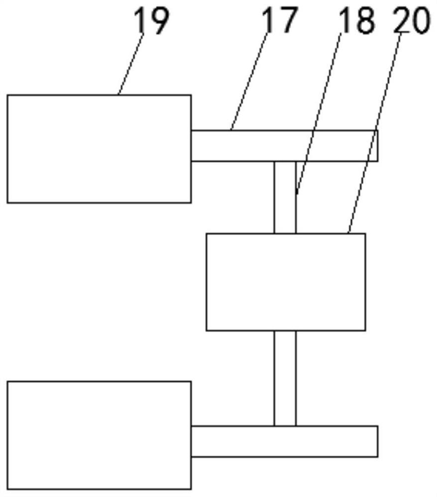 A curtain wall integrated processing equipment