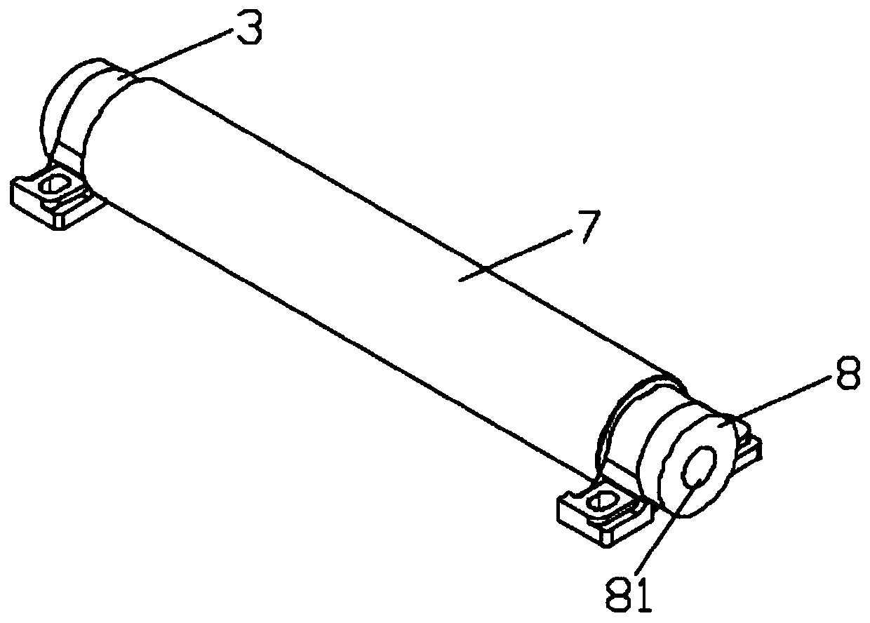 Oil-gas lubrication mixing device and working method thereof