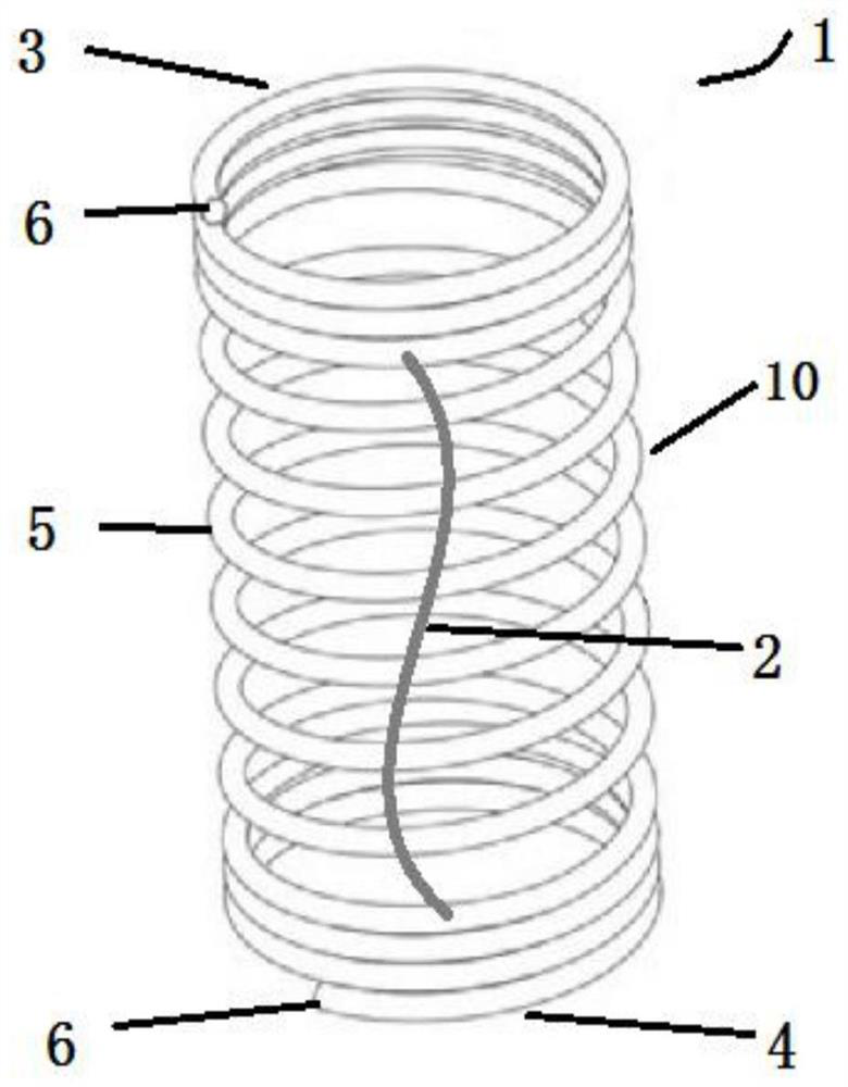 Adjustable stent with buckle structure