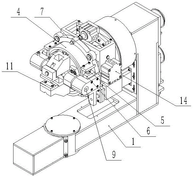 Workpiece clamping tracking and positioning device