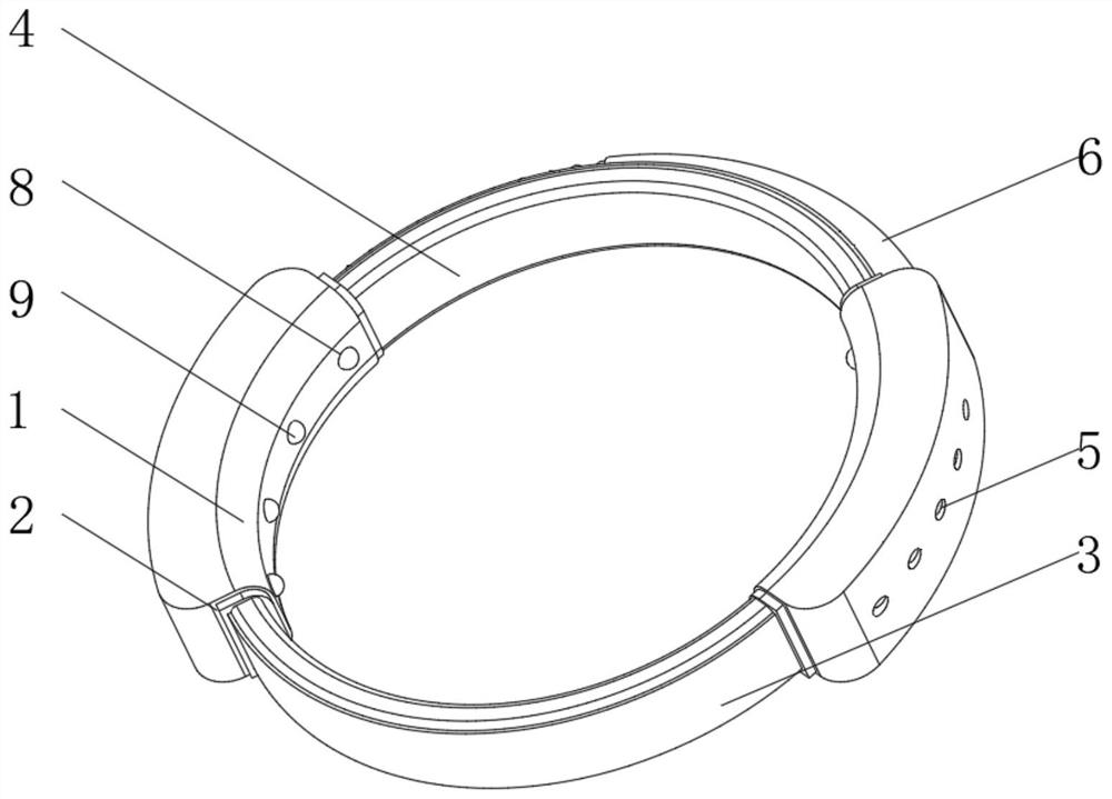 Pet protection collar based on air flowing force self power generation