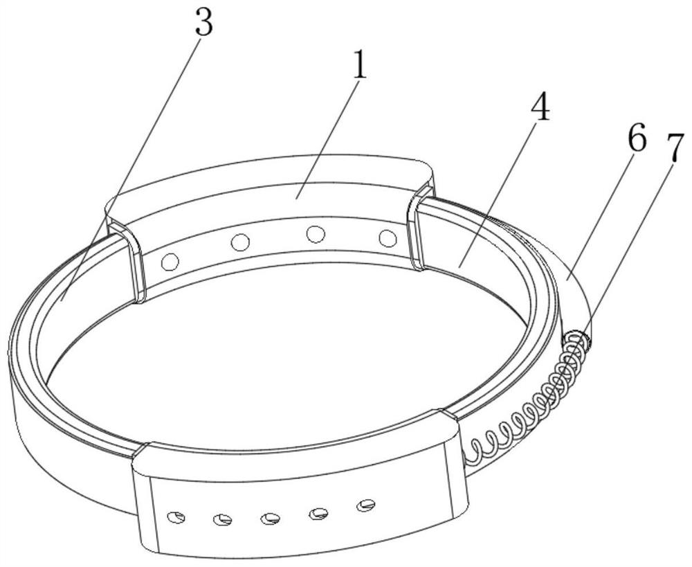 Pet protection collar based on air flowing force self power generation