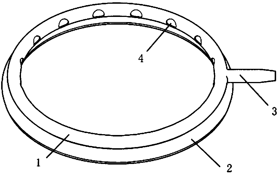 Annular smoke aspirator on slit protection sleeve