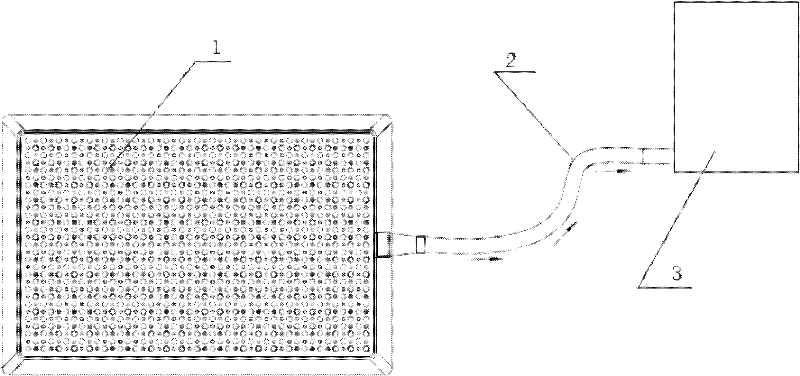 Dust-absorption foot pad