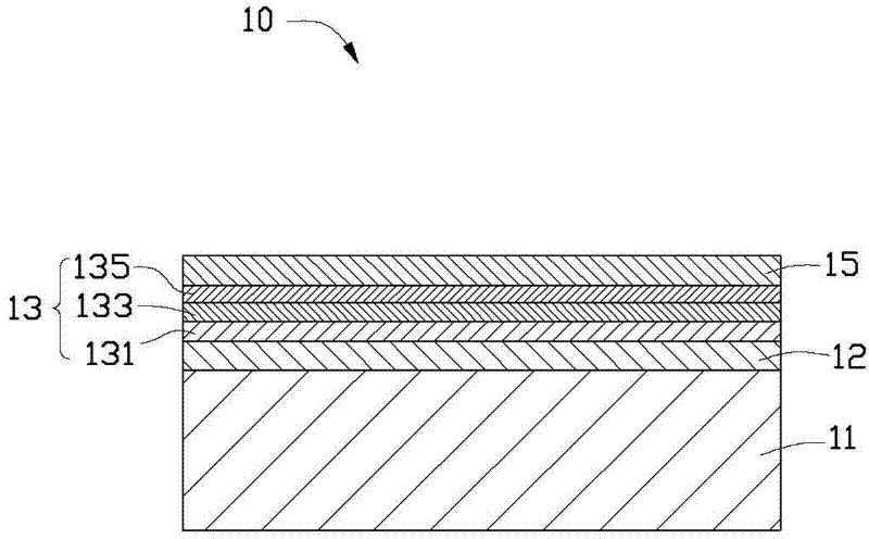 Film coating part and preparation method thereof
