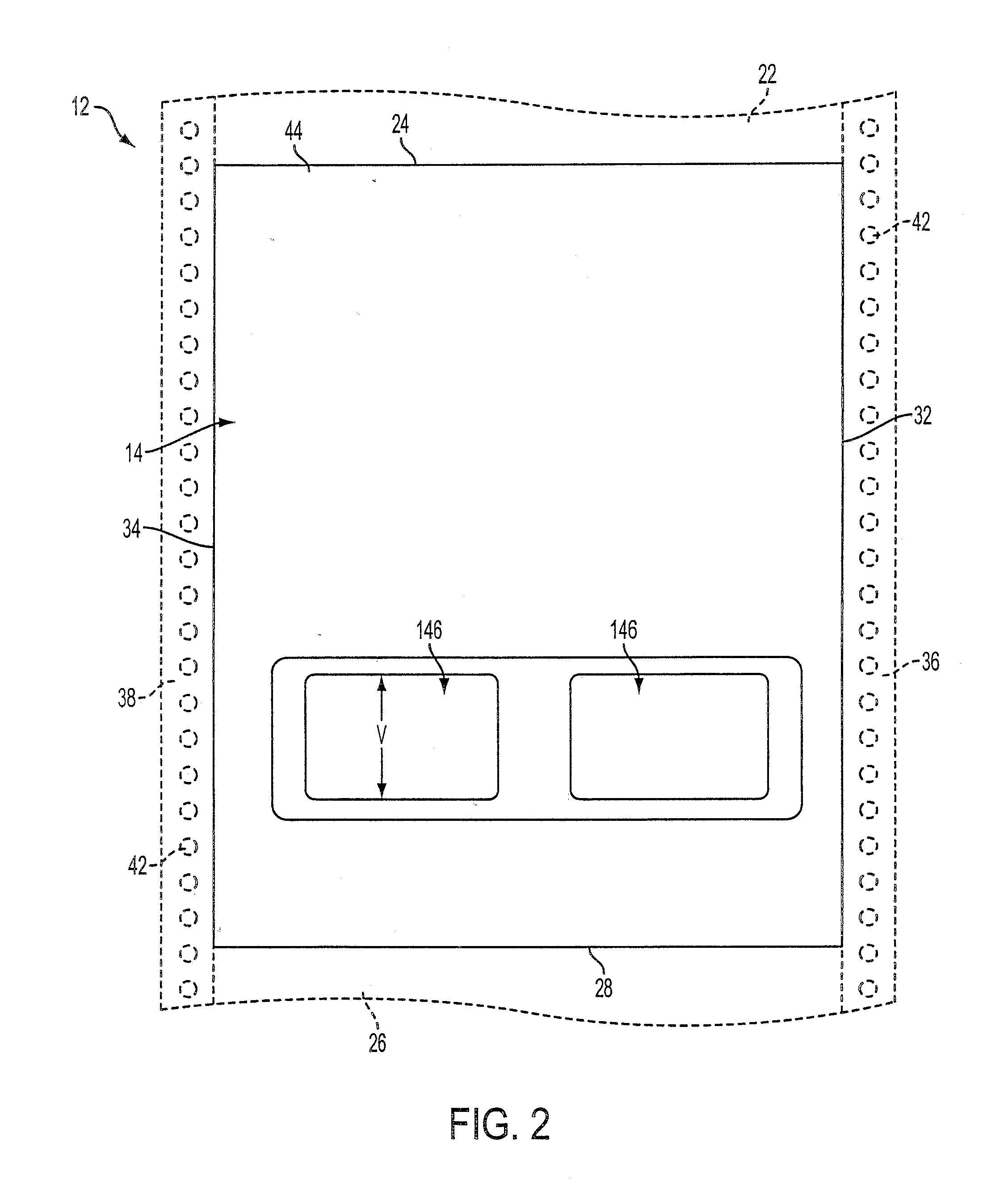 Document Sheet With Recessed Cavity and Window Two-Sided Printing of an Object Received Therein