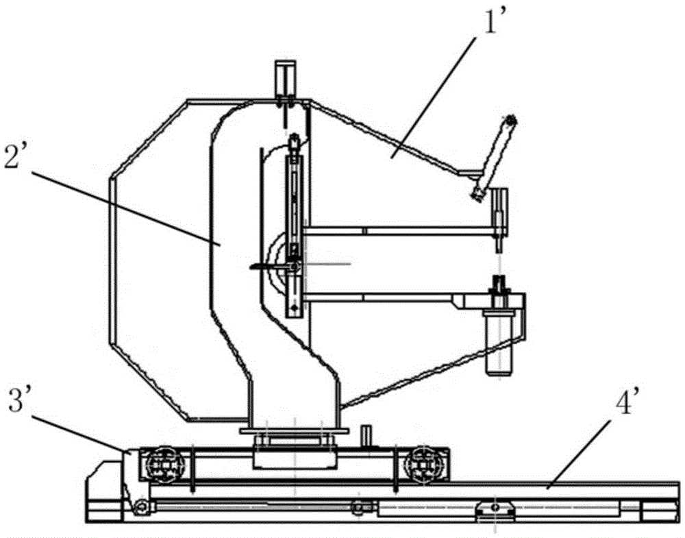 A riveting machine