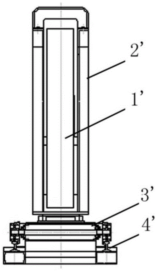 A riveting machine