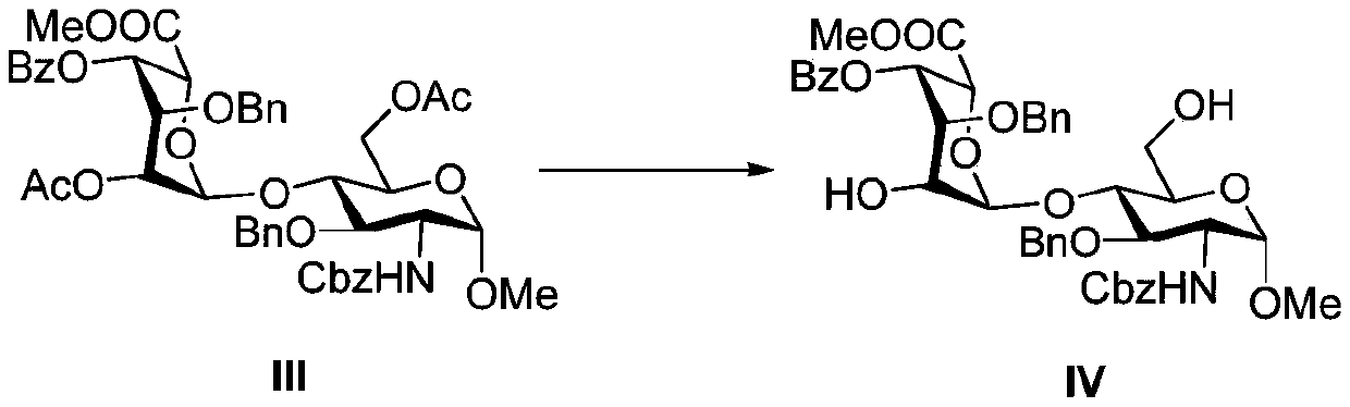 Preparation method of related substance B of fondaparinux sodium injection