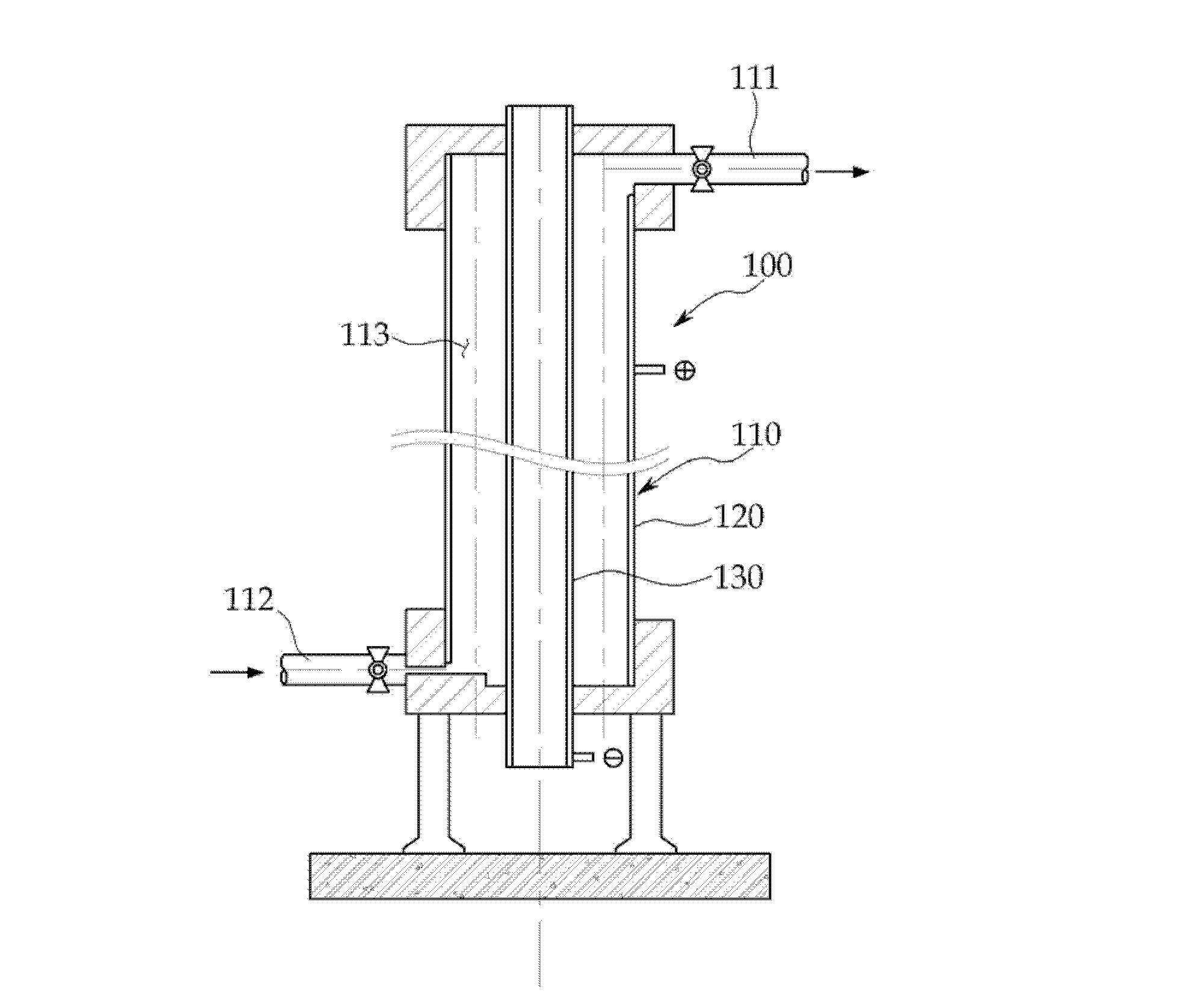 Electrolyzer having increased contact specific surface area for the recovery of valuable metals
