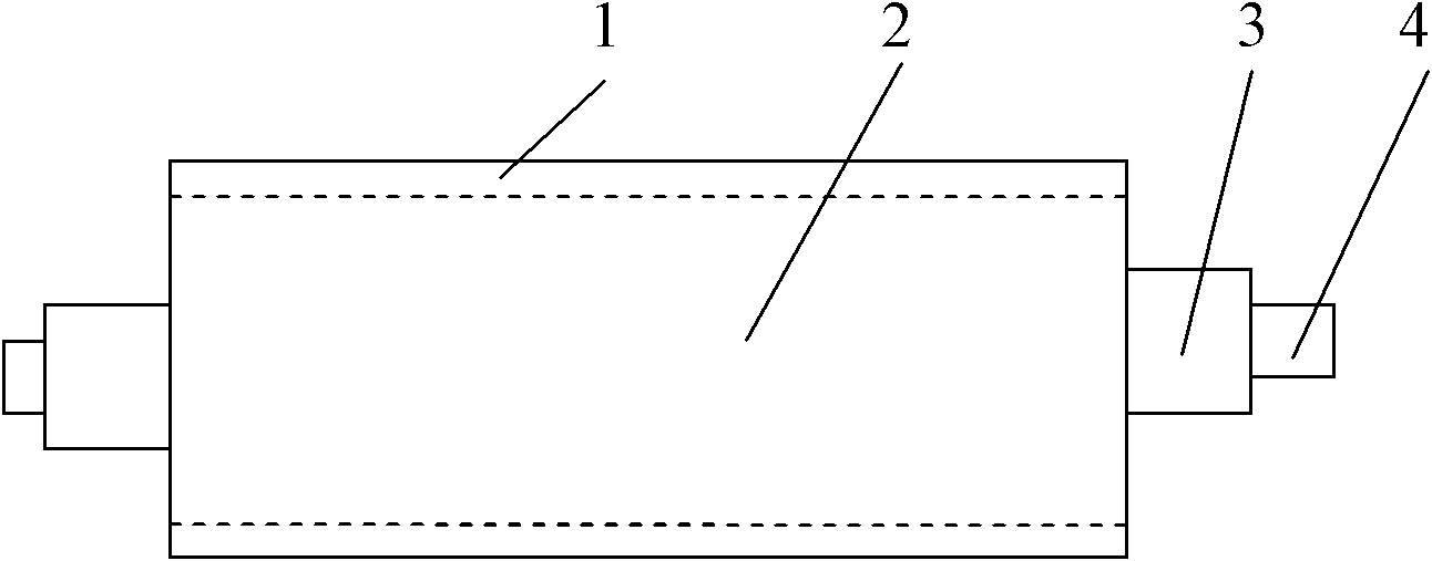 Press roll for pressing secondary battery electrode and producing process thereof